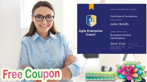 100% Free Coupon Business Analyst Certificate