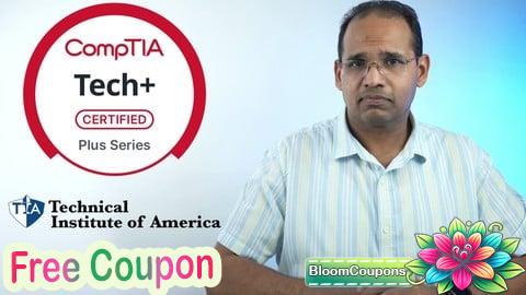 CompTIA Tech+ FC0-U71  Prep Hands-on training, Practice Exam