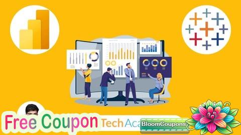 100% Free Coupon Power BI and Tableau for Data Visualization [2-in-1 Bundle]