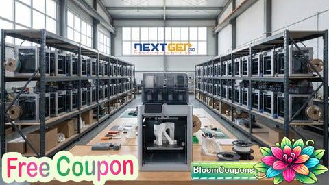 100% Free Coupon 3D Printing Business & Side Hustle Masterclass