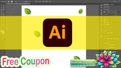 100% Free Coupon Adobe Illustrator for Everyone: Design Like a Pro