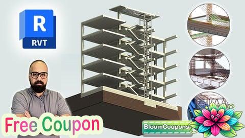 100% Free Coupon Advanced Revit BIM: LOD 400 Concrete Structure Modeling