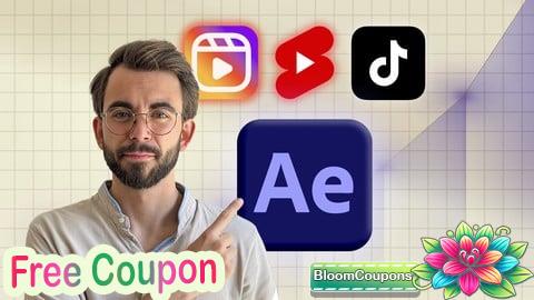 100% Free Coupon After Effects Motion Graphics Mastery (For TikTok, IG & YT)