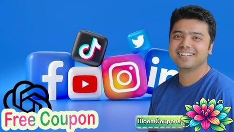 100% Free Coupon AI-Driven Social Media Marketing with ChatGPT