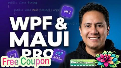 100% Free Coupon Aprende WPF y MAUI desde CERO usando C#