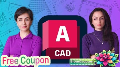 100% Free Coupon AutoCAD 2D for Architects: Tools & Real Project Fast