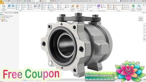 100% Free Coupon Autodesk Inventor: A Complete Step-by-Step Tutorial Guide