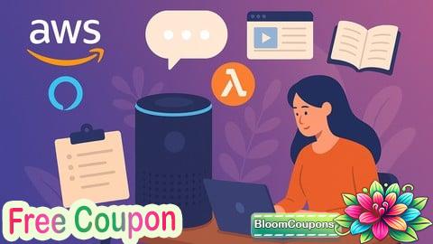 100% Free Coupon AWS Alexa Skill Builder: 195 Exam Practice Questions