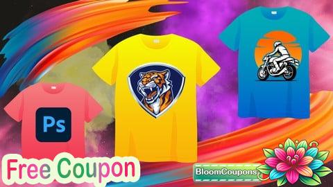 100% Free Coupon Beginner Guide to Learn T-Shirt Design With Photoshop
