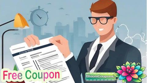 100% Free Coupon Best Resume, CV, Application Covering Letter writing course