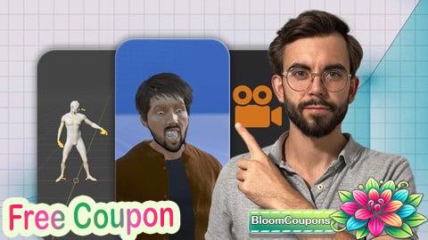 100% Free Coupon Blender: Advanced Character & Camera Animation Mastery