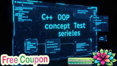 100% Free Coupon C++ OOP Concept Test Series