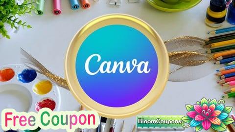 100% Free Coupon Canva for Graphic Design & Social Media Marketing
