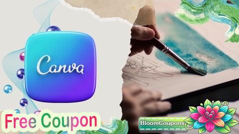 100% Free Coupon Canva, Graphic Design and Social Media Content Mastery