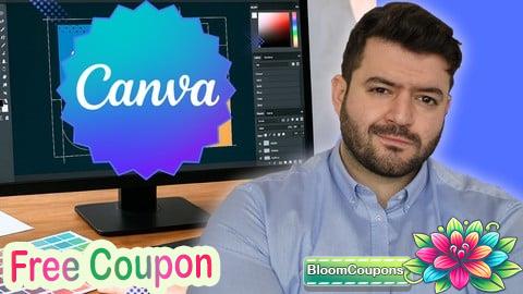 100% Free Coupon Canva Graphics Design Course For Beginners & Non Designers