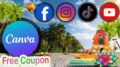 100% Free Coupon Canva Social Media Video Editing MasterClass Edit Like a Pro