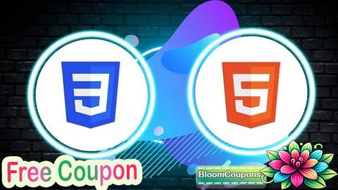 100% Free Coupon Complete Guide in HTML & CSS - Build Responsive Website