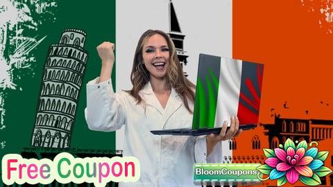 100% Free Coupon Complete Italian for Beginners: Speak Italian like a Pro