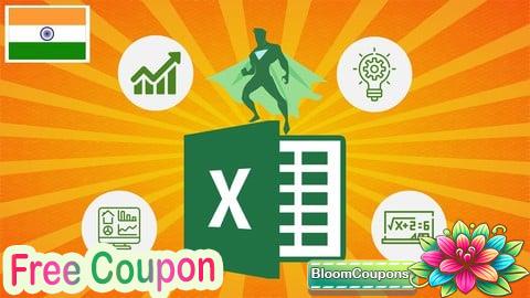 100% Free Coupon Complete Microsoft Excel - MS Excel A-Z
