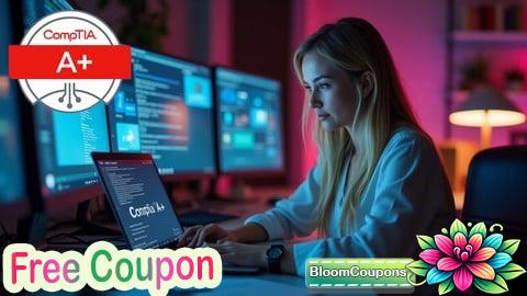 100% Free Coupon CompTIA A+ (220-1102) Core 2: Exam Prep & Practice Tests