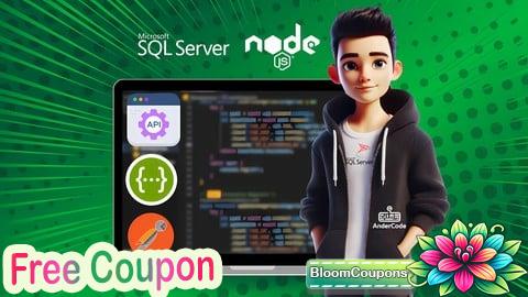 100% Free Coupon Creación de API REST con Node Js, SQL Server y Swagger