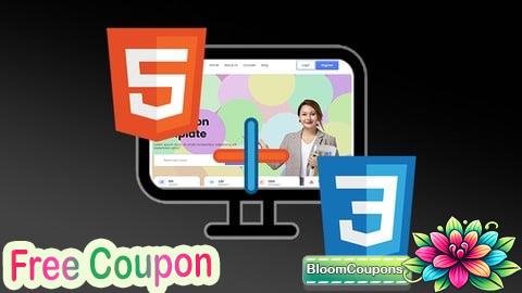100% Free Coupon Design a Website Template using HTML5 & CSS3