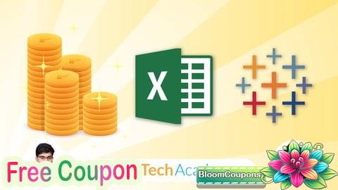 100% Free Coupon Financial Analytics: Financial Analysis with Excel & Tableau