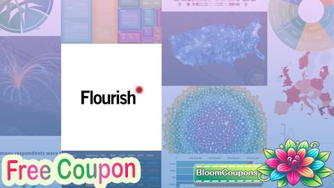 100% Free Coupon Flourish Studio Masterclass : Create Animated Visualizations