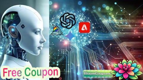 100% Free Coupon Full AI Course 2025: ChatGPT, Gemini, Midjourney, Firefly