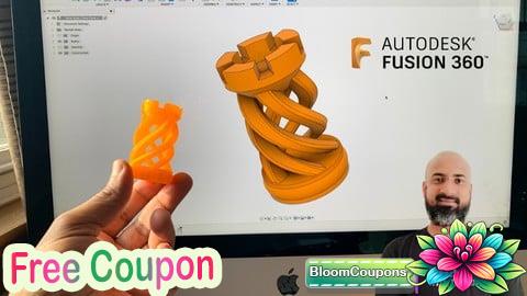 100% Free Coupon Fusion 360 For Beginners