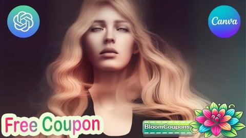 100% Free Coupon Grow on Social Media Using ChatGPT & Canva