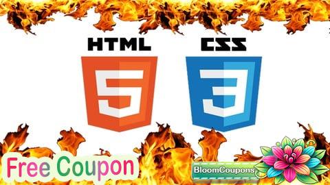 100% Free Coupon HTML and CSS for Beginners From Basic to Advance