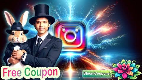 100% Free Coupon Instagram Influencer Growth with ChatGPT, Canva and Gen AI