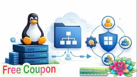 100% Free Coupon Integrate Linux to Active Directory LDAP