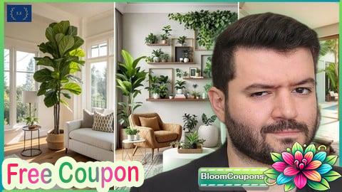 100% Free Coupon Interior Design Using Plants: Biophilic Interior Designs A-Z