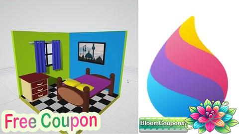 100% Free Coupon Introduction to Basic 3D Modeling with Microsoft Paint 3D