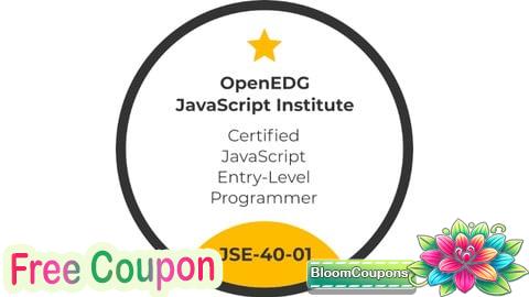 100% Free Coupon JavaScript Certification Exam JSE-40-01 - Preparation (2025)