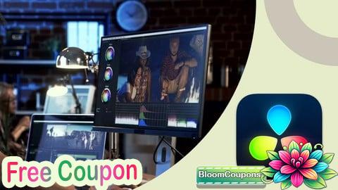100% Free Coupon Learn DaVinci Resolve: The Complete Video Editing Bootcamp