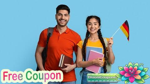 100% Free Coupon Learn German in Hindi (German A1)