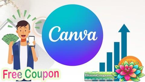 100% Free Coupon Ultimate Canva Course — Become a Freelance Graphic Designer