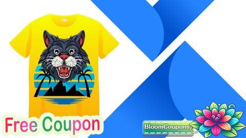 100% Free Coupon Learn T-Shirt Design with Adobe Illustrator