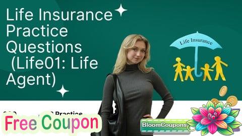 100% Free Coupon Life Insurance Exam Prep: 300 Practice Questions