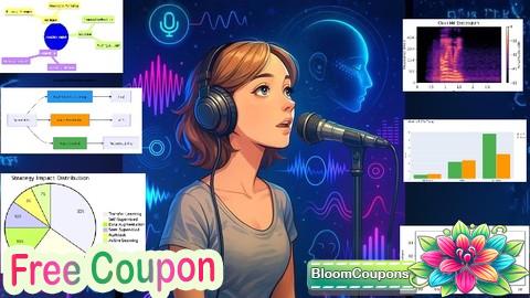 100% Free Coupon Mastering Voice AI : From ASR to Emotion AI to Voice Cloning