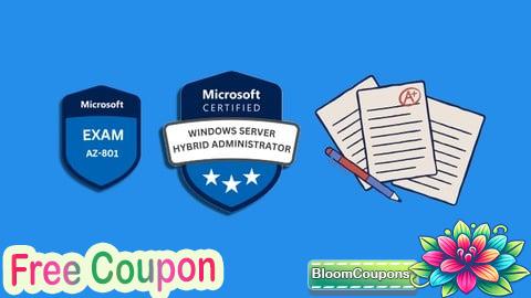 100% Free Coupon Microsoft AZ-801: Windows Server Hybrid Services Tests Exam