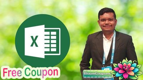 100% Free Coupon Microsoft Excel - Beginner to Advance with Example