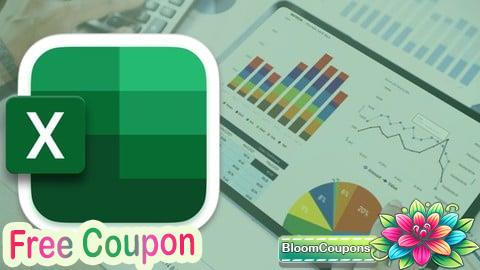 100% Free Coupon Microsoft Excel: Complete Excel from Beginner to Advanced