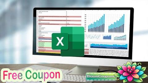 100% Free Coupon Microsoft Excel Data Analysis for Business & Finance