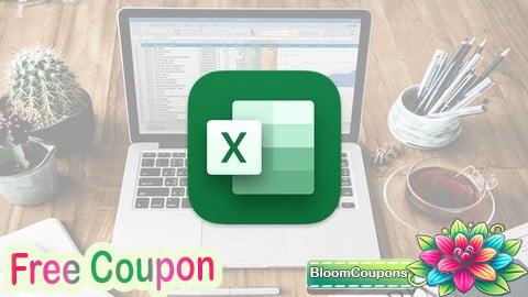 100% Free Coupon Microsoft Excel Formulas and Functions: Beginner to Expert