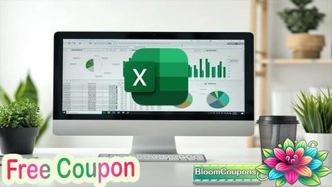100% Free Coupon Microsoft Excel Formulas and Functions For Basic to Expert