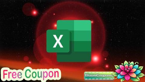 100% Free Coupon Microsoft Excel Masterclass: Learn Excel Step by Step